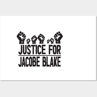 Justice For Jacob Blake BLM Posters and Art